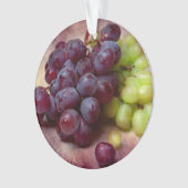 ブドウ赤と緑 オーナメント (正面)