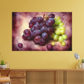 ブドウ赤と緑 キャンバスプリント (インサイチュ (リビング))