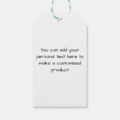 ブドウ赤と緑 ギフトタグ (裏面)