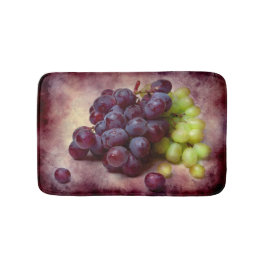 ブドウ赤と緑 バスマット