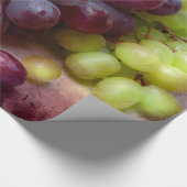 ブドウ赤と緑 ラッピングペーパー (角)