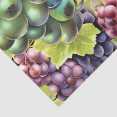 ブドウ赤グリーンつる植物葉ズビネヤードファーム 薄葉紙 (詳細)