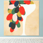 ブドウ配列 キャンバスプリント (インサイチュ (ウッドフロア))