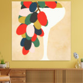 ブドウ配列 キャンバスプリント (インサイチュ (リビング))