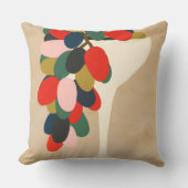 ブドウ配列 クッション (正面)