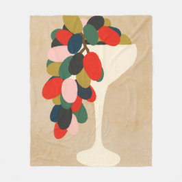 ブドウ配列 フリースブランケット