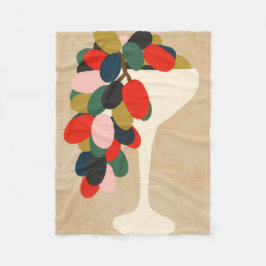 ブドウ配列 フリースブランケット