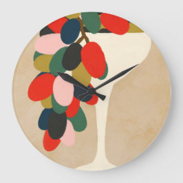 ブドウ配列 ラージ壁時計