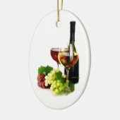 ブドウ酒用ブドウ セラミックオーナメント (左)