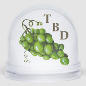 ブドウ雪の球体 (正面)