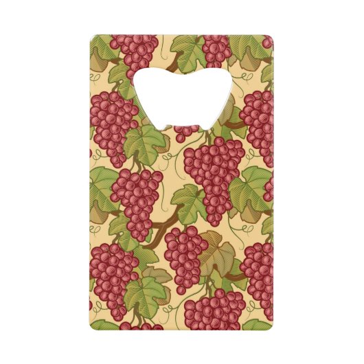 ブドウ クレジットカード栓抜き (正面)