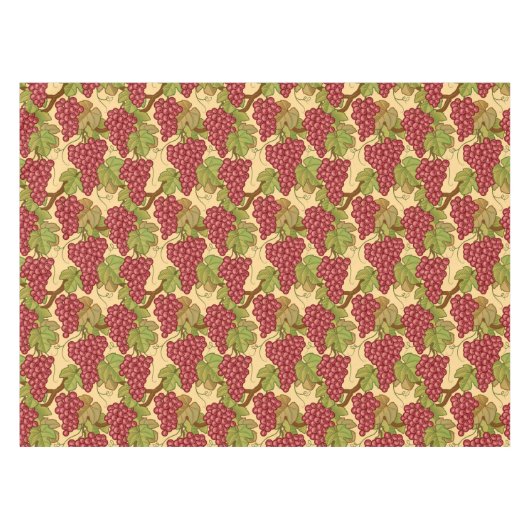 ブドウ テーブルクロス (正面(横))