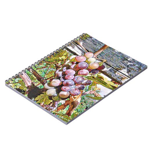 ブドウ ノートブック (左側)