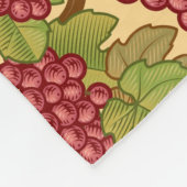 ブドウ フリースブランケット (角)