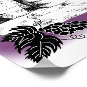 ブドウ ポスター (角)