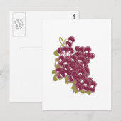 ブドウ ポストカード (正面/裏面)