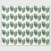 ブドウ ラッピングペーパー (フラット)