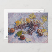 ブドウ、レモン、梨、リンゴ – ビンセント・ヴァン・ゴッホ ポストカード (正面/裏面)