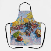 ブドウ、レモン、梨、リンゴ、ヴァン・ゴッホ エプロン (正面)