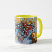 ブドウ、レモン、梨、リンゴ、ヴァン・ゴッホ マグカップ (正面右)