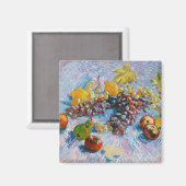 ブドウ、レモン、梨、リンゴ、ヴァン・ゴッホ マグネット (正面/裏面)