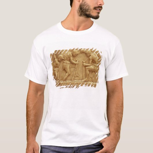 ブドウ(大理石)のプレス Tシャツ (正面)