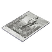 ブドウ、Versaを握っているサテュロスの彫像 ノートブック (左側)