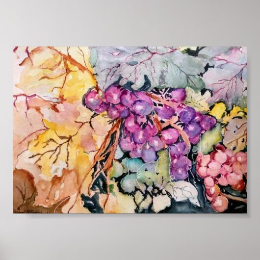 ブドウI ポスター (正面)