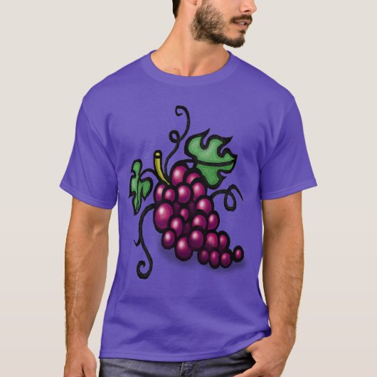 ブドウTシャツ Tシャツ (正面)