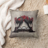 ブドワール | キャノピースカーフオールドビクトランポスターベッド クッション (ブランケット)