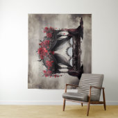 ブドワール | キャノピースカーフオールドビクトランポスターベッド タペストリー (インサイチュ)