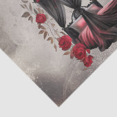 ブドワール | スカーフキャノピーオールドアンティークポスターベッド 薄葉紙 (詳細)