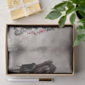 ブドワール | 手かがみ及びビクトリアンパーラー椅子 薄葉紙 (ギフト)