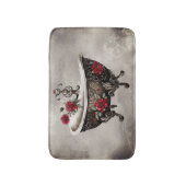 ブドワール | 浴槽旧アンティーク金ゴールド足浴槽 バスマット (正面縦)