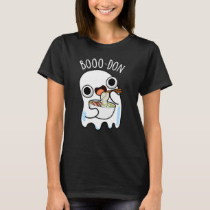 ブドンおもしろい幽霊うどんプンダークBG Tシャツ