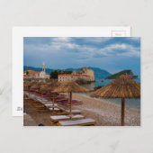 ブドヴァ上空の嵐の雲 ポストカード (正面/裏面)