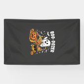 ブドーザーハロウィーン幽霊ブルドーザー_1 横断幕 (横)