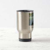 ブナのコーヒー・マグの神秘的な果樹園橋 トラベルマグ (中央)