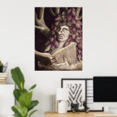 ブナの乾燥地 ポスター (ホームオフィス)