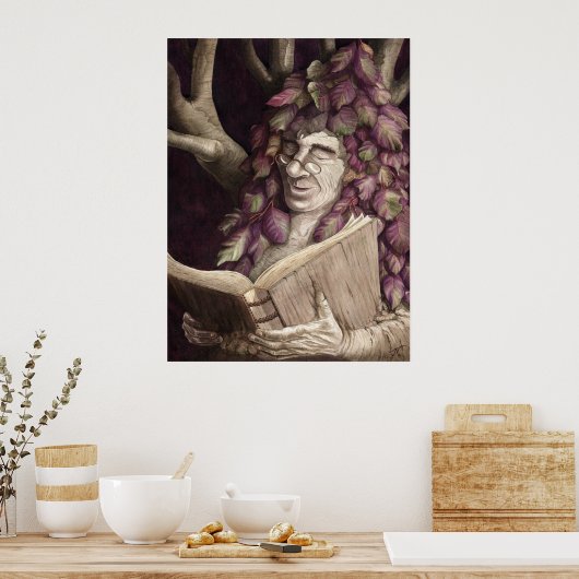 ブナの乾燥地 ポスター (キッチン)