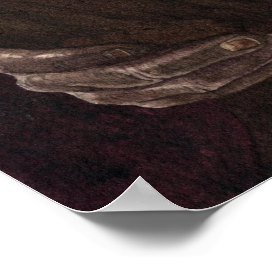 ブナの乾燥地 ポスター (角)