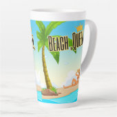 ブナの女王 カフェラテマグ (右アングル)