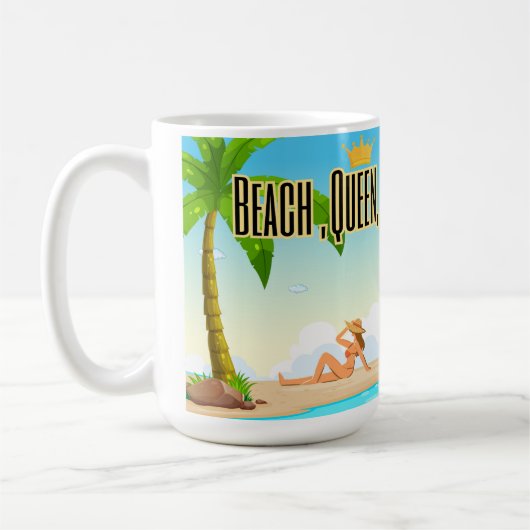 ブナの女王 コーヒーマグカップ (左)