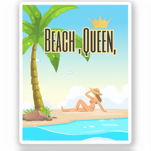 ブナの女王 シール (正面)