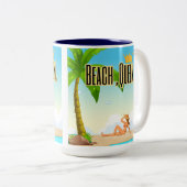 ブナの女王 ツートーンマグカップ (正面右)