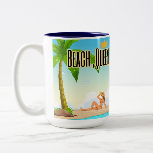 ブナの女王 ツートーンマグカップ (左)