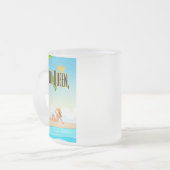 ブナの女王 フロストグラスマグカップ (正面左)