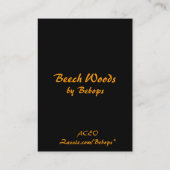 ブナの森ATC 名刺 (裏面)