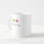 ブナの葉の森林 コーヒーマグカップ (正面左)