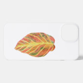 ブナの葉秋 iPhoneケース (裏面横)